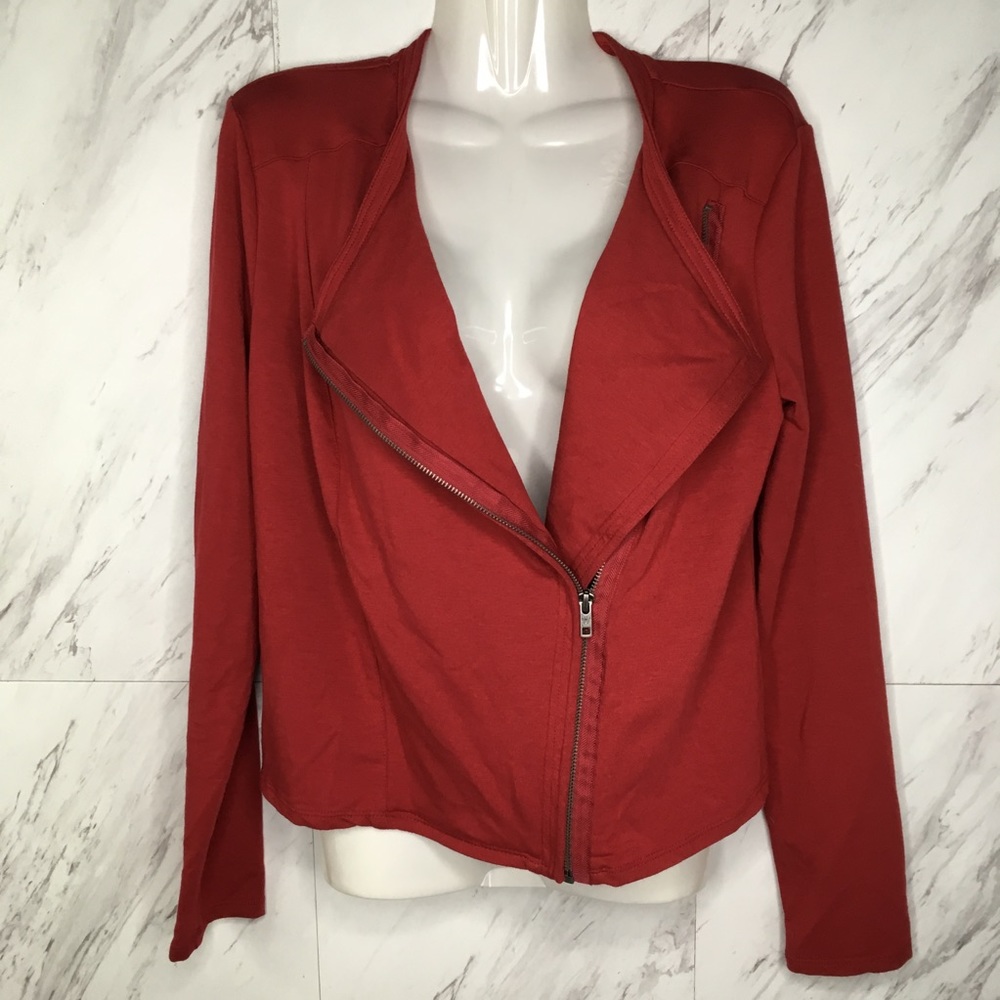 Ella Moss Asymmetrical Moto Jacket - Picture 2 of 6